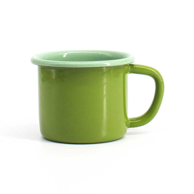 Green Ceramic Lucky coffee mug, For Home, Packaging Type: Box at